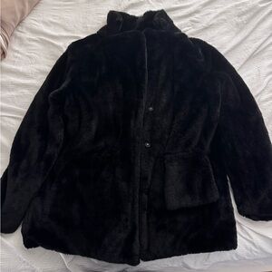 Amazon Women's Black Teddy Jacket